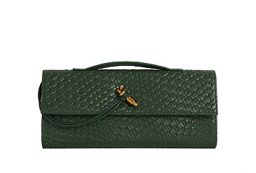 Fashion Woven Clutch Crossbody Bag