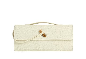 Fashion Woven Clutch Crossbody Bag