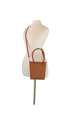Fashion Top Handle Bucket 2-in-1 Satchel