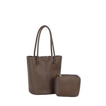 Fashion Top Handle Bucket 2-in-1 Satchel