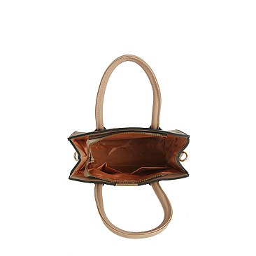 Alligator Croc 3-in-1 Satchel Set