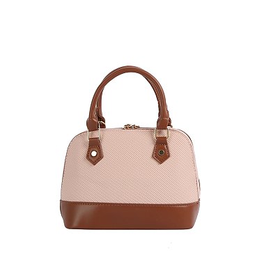min min Canvas Dome Satchel