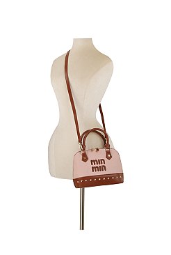 min min Canvas Dome Satchel