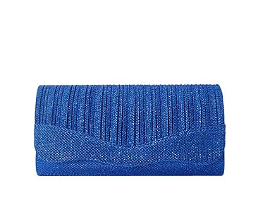 Glitter Satin Clutch