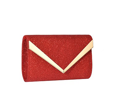Glitter Envelope Clutch