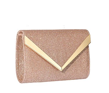 Glitter Envelope Clutch