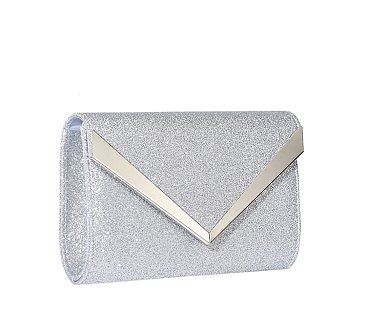Glitter Envelope Clutch