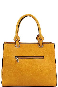 TRENDY SATHCEL WITH LONG STRAP