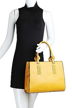 TRENDY SATHCEL WITH LONG STRAP