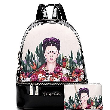 FRIDA KAHLO CACTUS SERIES 2 IN 1 BACKPACK
