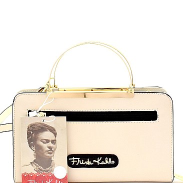 Authentic Cartoon Version Frida Kahlo Wallet Cross Body MH-FJC900