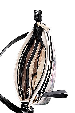 FRIDA KAHLO JUNGLE SERIES CROSSBODY MESSENGER BAG