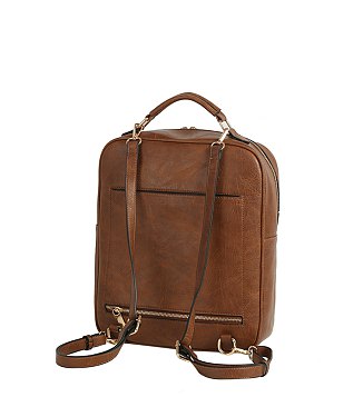 Trolley sleeve convertible backpack
