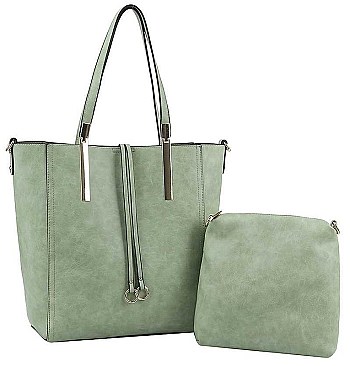 2IN1 FASHION STYLISH TOTE BAG WITH MINI BAG SET