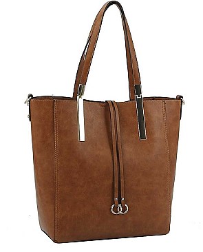 2IN1 FASHION STYLISH TOTE BAG WITH MINI BAG SET