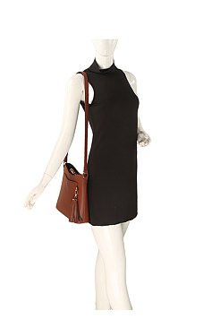 Front Pocket Tassel Crossbody Bag