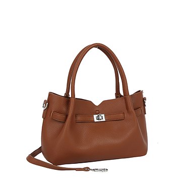 Pebbled 2-in-1 Satchel