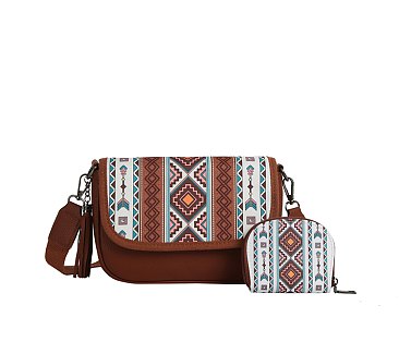 Aztec Tribal 2-in-1 Crossbody Bag
