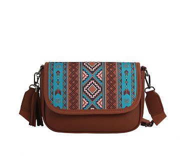 Aztec Tribal 2-in-1 Crossbody Bag