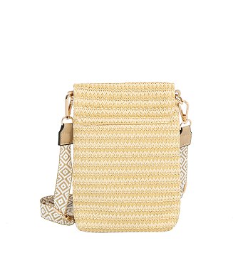 Beads Embroidery Crossbody Bag