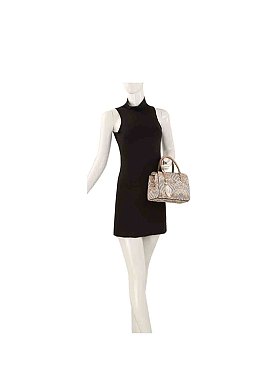 Ethnic Motifs Embroidered Top Handle Satchel