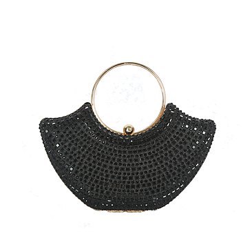 Glitter Rhinestone Clutch