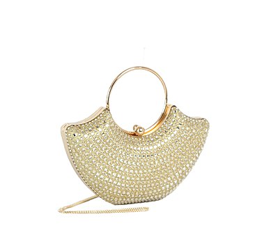 Glitter Rhinestone Clutch