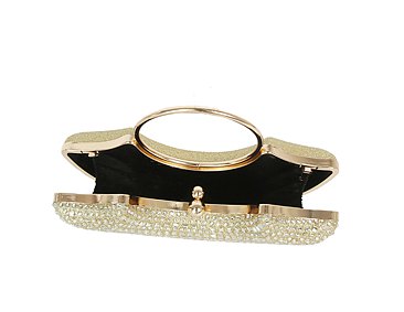 Glitter Rhinestone Clutch