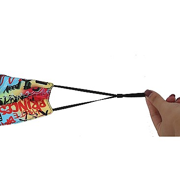 PM2.5 Filter Graffiti Printed Cotton Mask