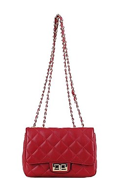 LINKED CHAIN CROSSBODY BAG