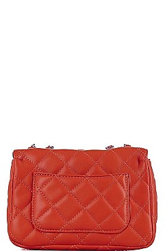 LINKED CHAIN CROSSBODY BAG