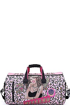 Nicole Lee OVER SIZE COMPLETE OPEN GYM BAG