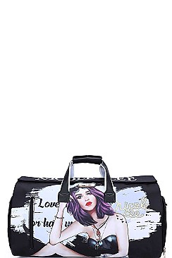 Nicole Lee OVER SIZE COMPLETE OPEN GYM BAG