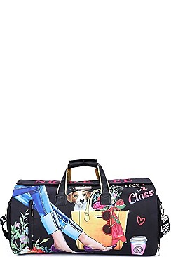 Nicole Lee OVER SIZE COMPLETE OPEN GYM BAG