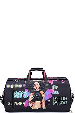Nicole Lee OVER SIZE COMPLETE OPEN GYM BAG