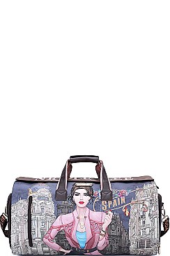 Nicole Lee OVER SIZE COMPLETE OPEN GYM BAG