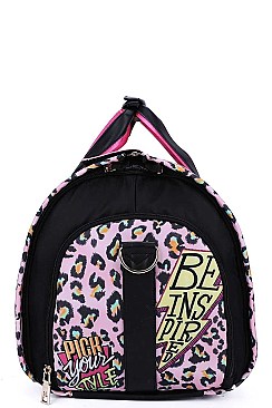 Nicole Lee OVER SIZE COMPLETE OPEN GYM BAG