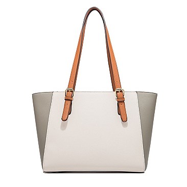 3 IN 1 TRENDY GEOMETRIC TOTE SET