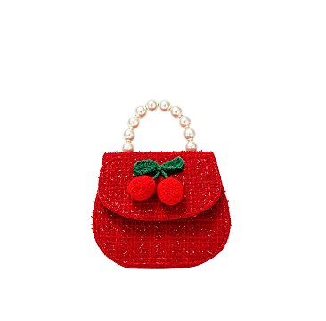 Tweed Bow Flap Mini Handbag