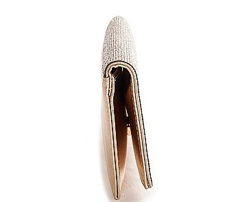 PRINCESS MULTI RHINESTONE CLUTCH WITH CHAIN