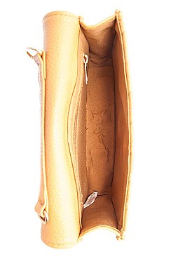CHIC MODERN PRINCESS STITCHED CROSSBODY BAG