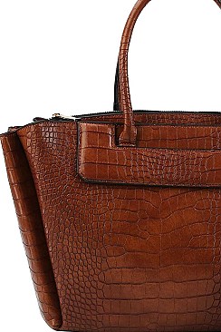 2 IN 1 SATCHEL WITH MATCHING WALLET