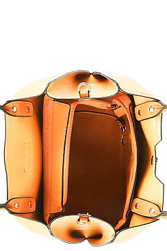 FASHION CUTE MODERN SATCHEL WITH LONG STRAP