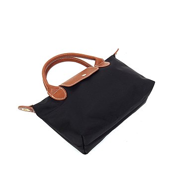 Nylon Flap Satchel Crossbody Bag