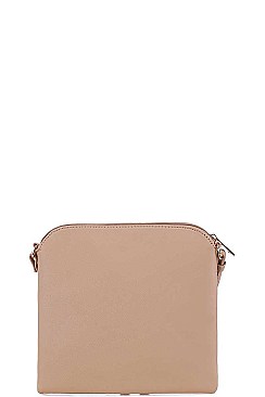 LEOPARD TWO TONE CROSSBODY BAG