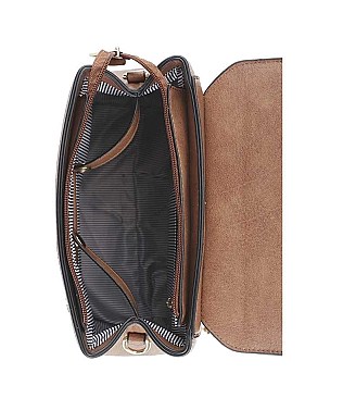2 IN 1FRONT ZIP BUCKLE DESIGN BACKPACK CLUTCH SET