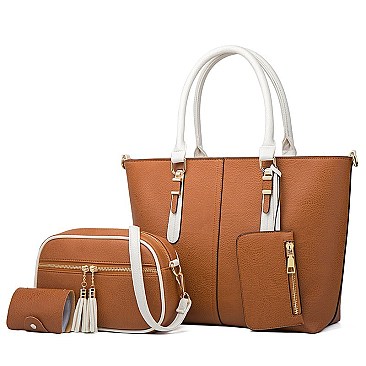 4 IN 1 STYLISH TOTE BAG SET