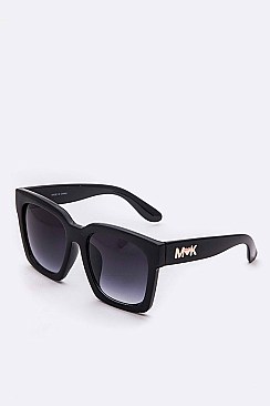 Pack of 12 Pieces Oversize Resin Square Sunglasses LA108-9M036