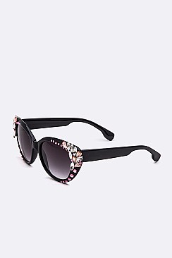 Austrian Crystal Statement Sunglasses