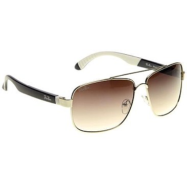 Pack of 12 Modern Frame Jolie Rose Aviator Sunglasses